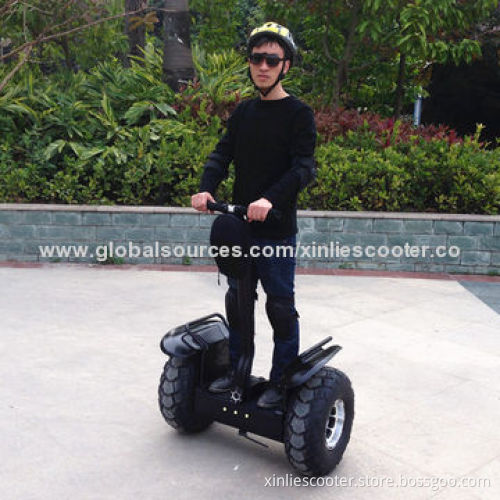 Fast Two-wheel Stand-up Balance Electric Chariot Scooter for Sports and Golf